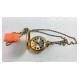 Le courier 17 jewels pocket watch running