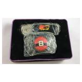Dale Earnhardt jr #8 belt buckle and knife