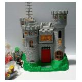Fisher Price play castle and action figures