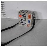 License Plate Purse. Shoulder Strap