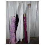 Fabric Material, 5 partial rolls
