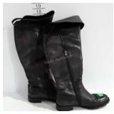 Leather boots, European size 39, rarely used,