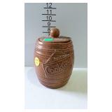 McCoy cookie barrel, unmarked