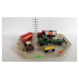 Toy vehicles - some missing parts, see photos