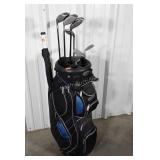 Golf Bag with Clubs