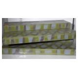 Two Display Risers. Camo color painted 34" wide