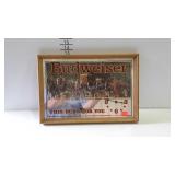 Advertising-Budweiser Mirror and battery operated