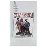 Tin sign, the Three Stooges golf themed