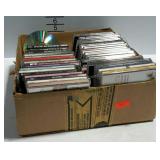 Flat of music CDs to include Bad Company, Eagles,