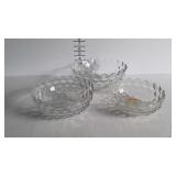 Fostoria - 3 bowls, 7, 8, & 10"