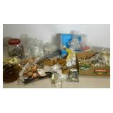 Hardware group. Drawer pulls, curtain hardware,