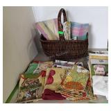 Linens - tea towels, tablecloths, napkins, etc -