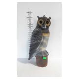 Yard guard owl, poly figure, 22" tall