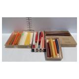 Taper candles - Handcrafted Williamsburg Soap &
