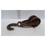 Ironworks double pulley, 15" long