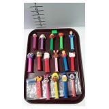 16 Pez dispensers