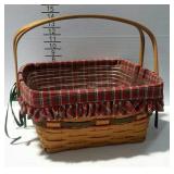 1993 Longaberger Basket with liner and protector