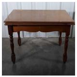 Enamel Top Draw Leaf Kitchenette Table side