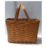 1992 Longaberger Basket, some damage on handle