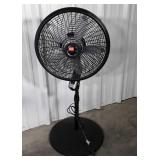 Lasko 18" floor fan adjustable height, works