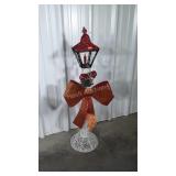 Christmas Light Pole Decor