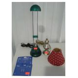 Small lamp lot. IKEA desk light with spare bulbs