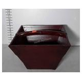 Home Decor Wooden Carry tote Bucket