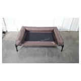 Pet Bed Breathable mesh center with bumper style