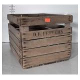 Produce Crate. D. L. Petters marked