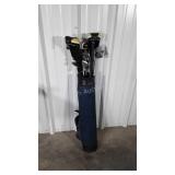 Golf Bag with Clubs, seller code C