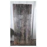 Rustic Door 30x67" tall