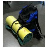 Stansport backpack with egg carton style bedding