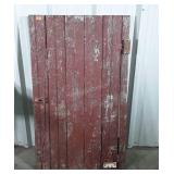 Rustic Wooden Door, 28x46" tall