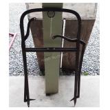 Vintage barn loft hay fork