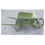 Spring valley wood working decor wheelbarrow,