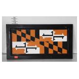 Painted Board Flag Signage,