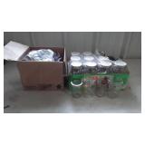 Canning supplies, Ball jars, 10 quart size,