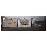 Three posters, Air Force, Vintage War Plane