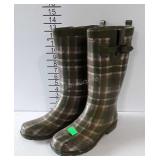 Rubber rain boots, Size 8, Capelli brand