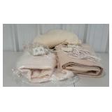 Three thermal blankets. Two are dual control
