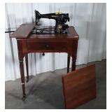 Singer Sewing machine Parts Lot. In cabinet but