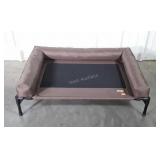 Pet Bed Breathable mesh center with bumper style