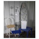 Laundry Room Furniture Lot. Iron board, counter