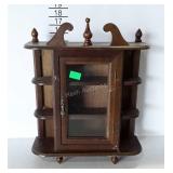 Knick-Knack / curio wall cabinet - 14 x 5 x 17
