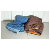 Two sleeping bags.