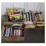 Books, three boxes misc books