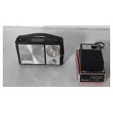 Faircrest vintage radio and Emerson pocket radio