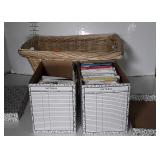 Sewing Patterns in Storage Boxes, plus heavy