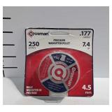 Crossman Pellets 250 count, seller code J1