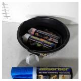 Auto Care Lot, 3 Absorber drying cloths, 7qt oil